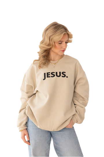 JESUS. Sand and Black