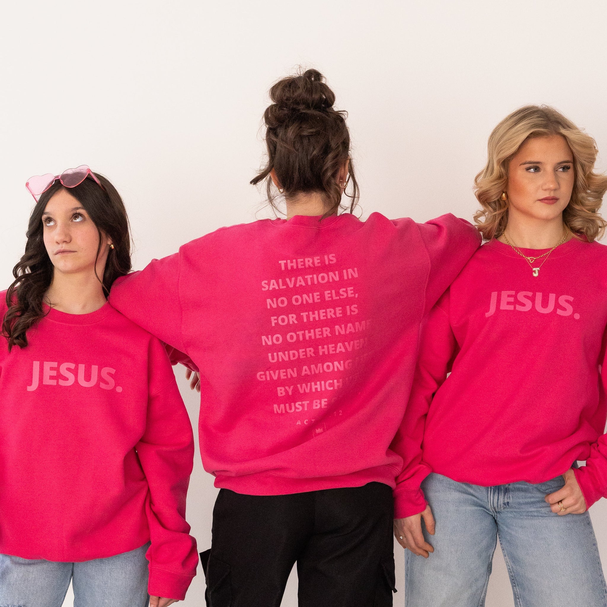 Pink Jesus. Sweatshirt