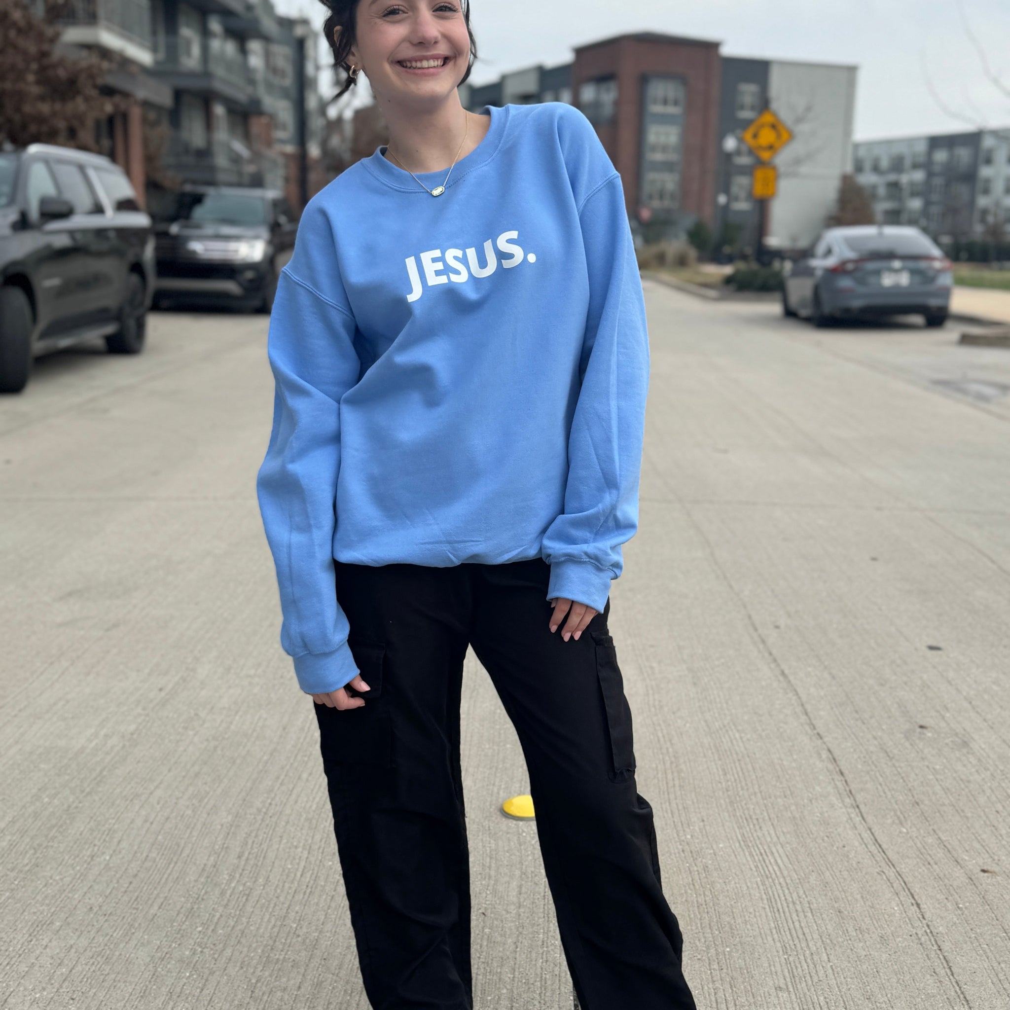Jesus. Crewneck
