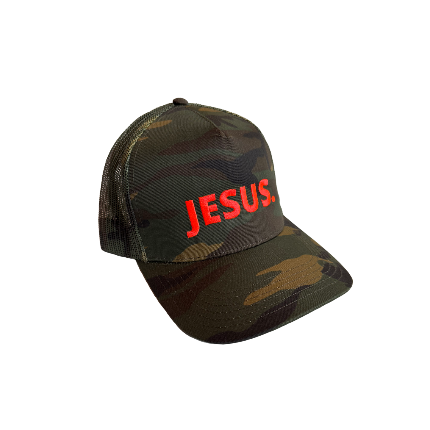 Jesus. Camo & Hunter Orange