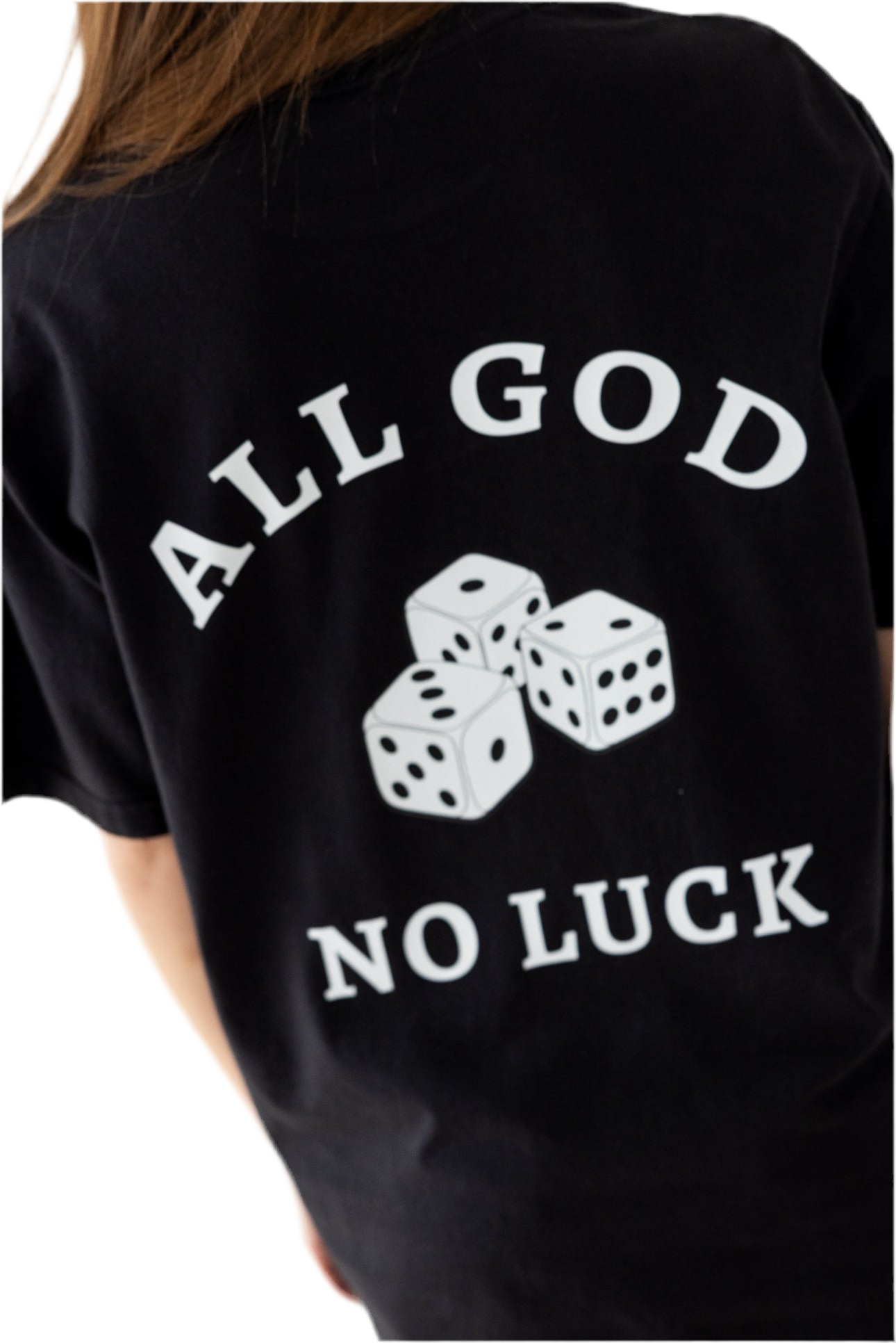 All God, No Luck. Tee