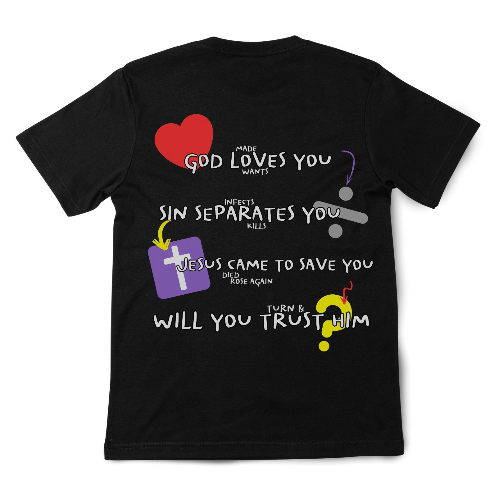 Emoji-vangelism Front & Back Tee