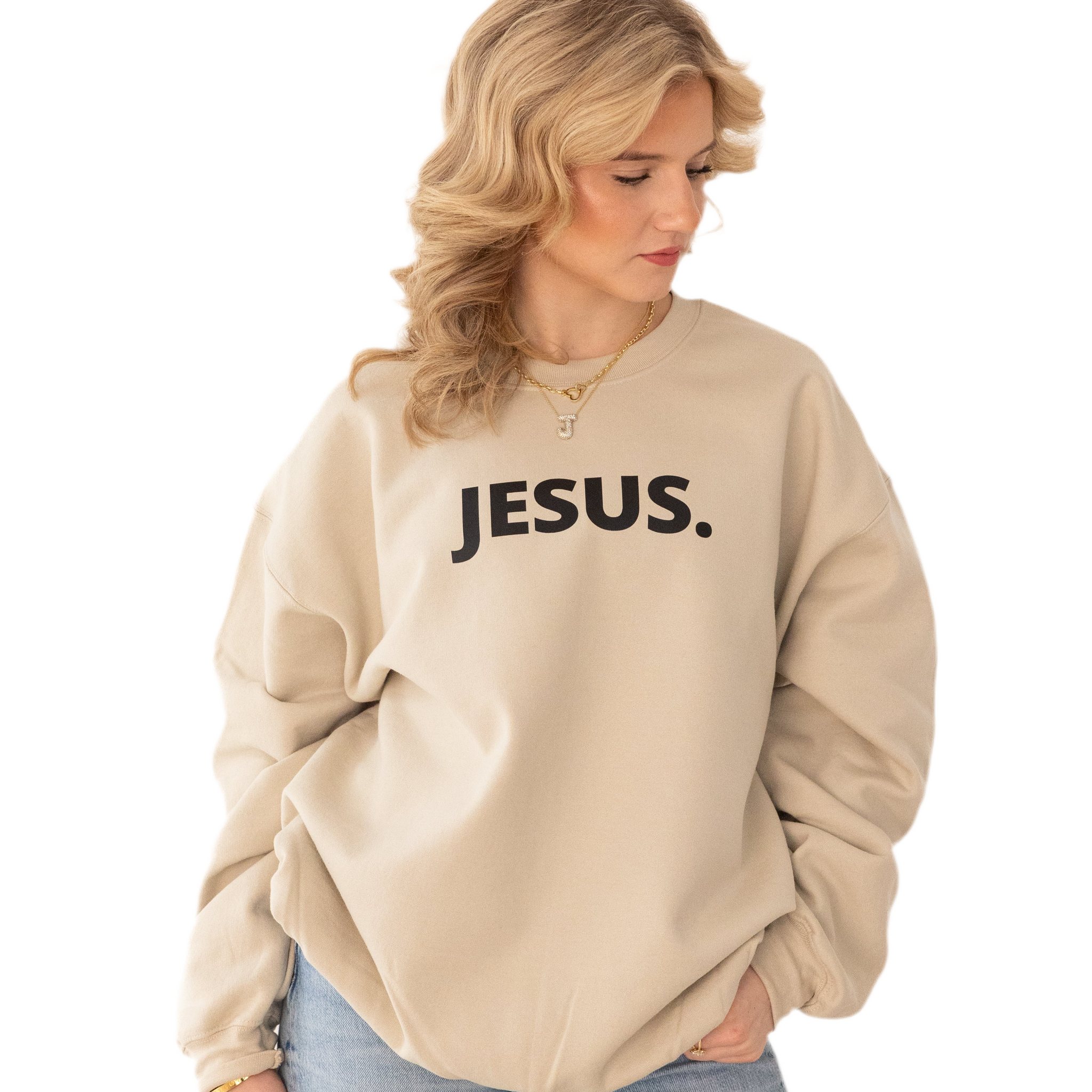 JESUS. Sand and Black