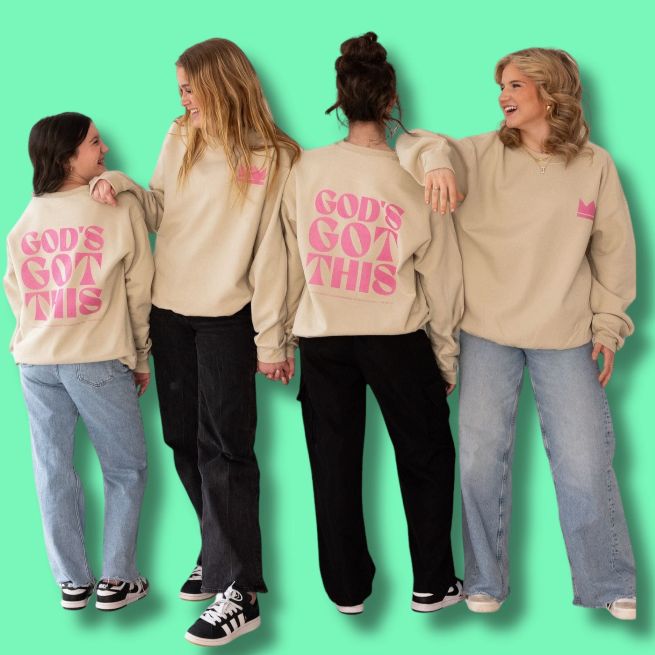 God's Got This, Crewneck