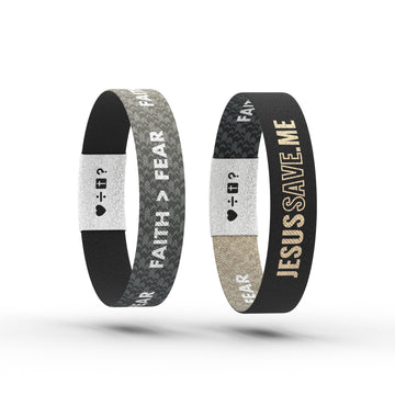 Faith Over Fear, TAP wristband - 210Apparel
