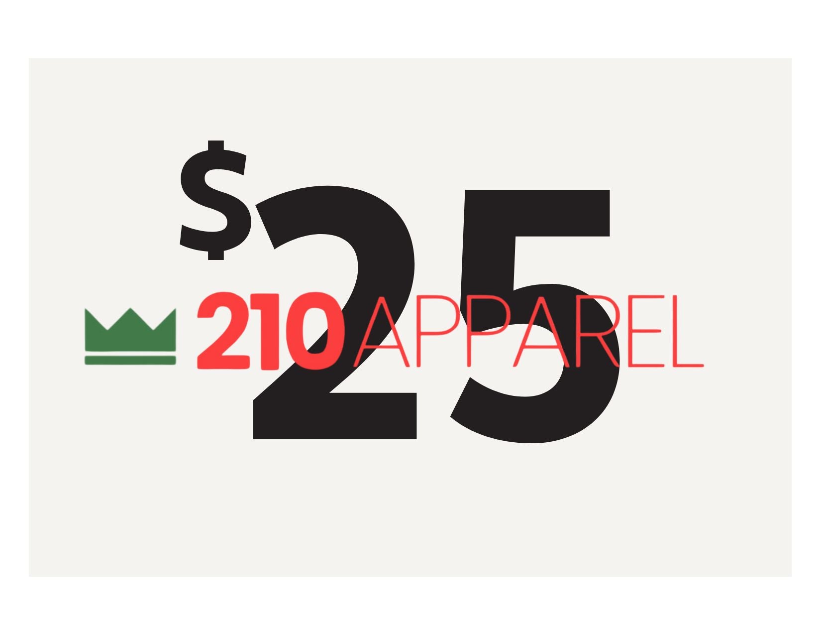 210 Apparel Gift Card - 210Apparel