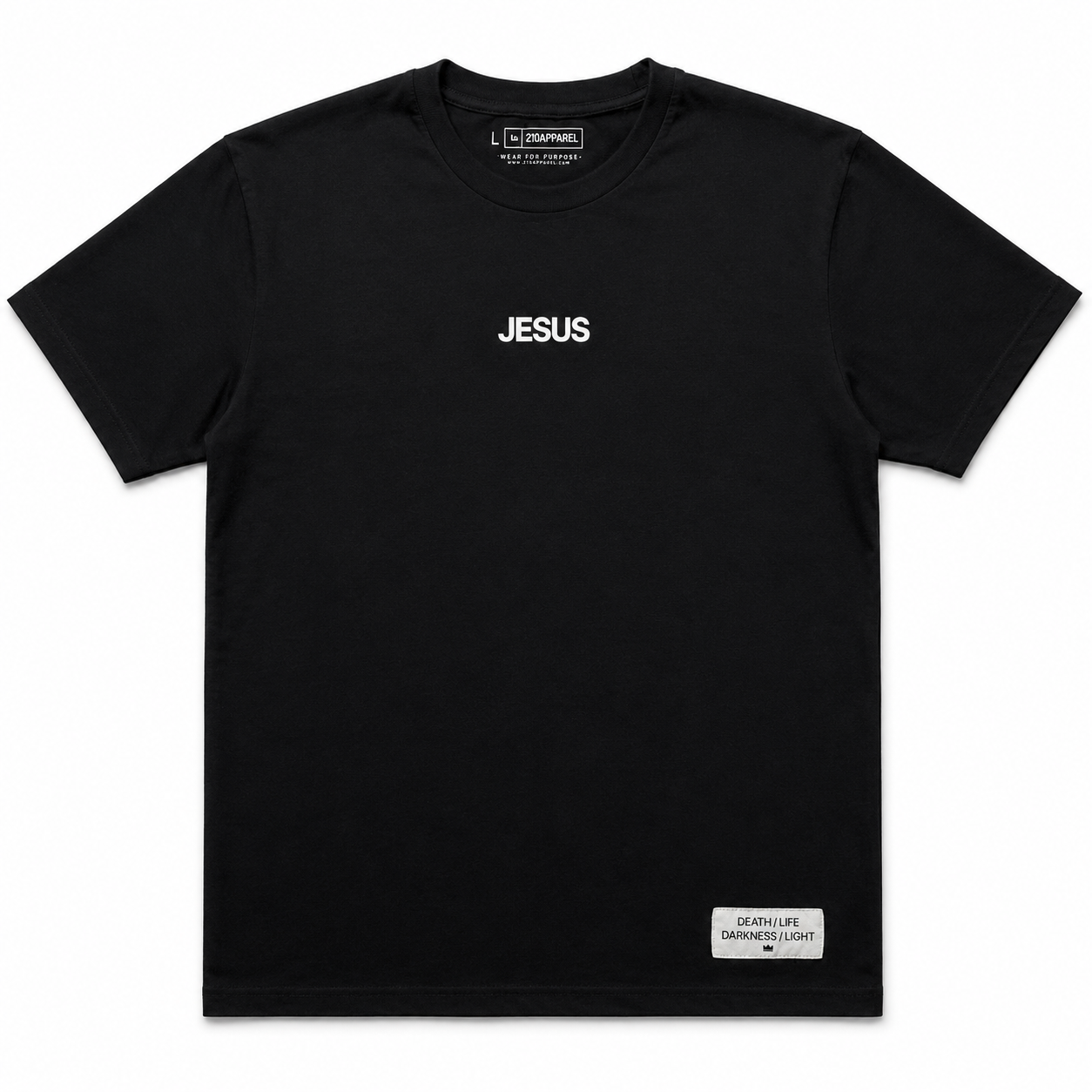 Jesus Changes Everything — Black T-Shirt - 210Apparel