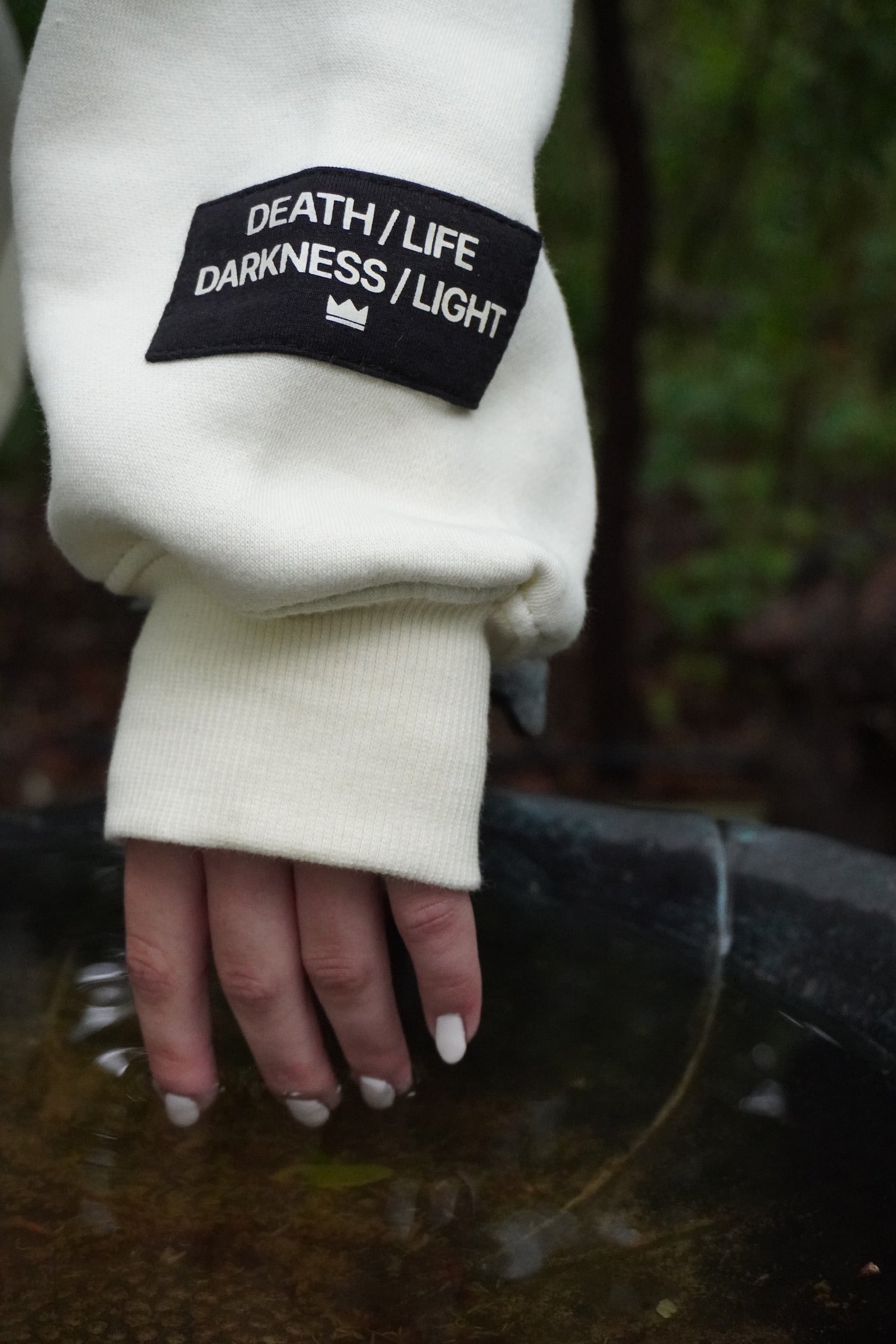 Jesus Changes Everything Hoodie — Bone