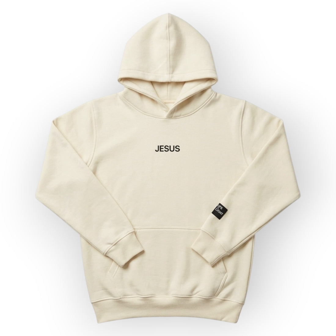 Jesus Changes Everything Hoodie — Bone - 210Apparel