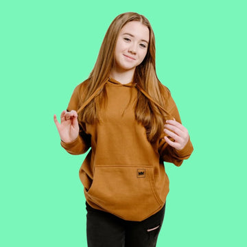 No Longer Lost. Saddle Hoodie