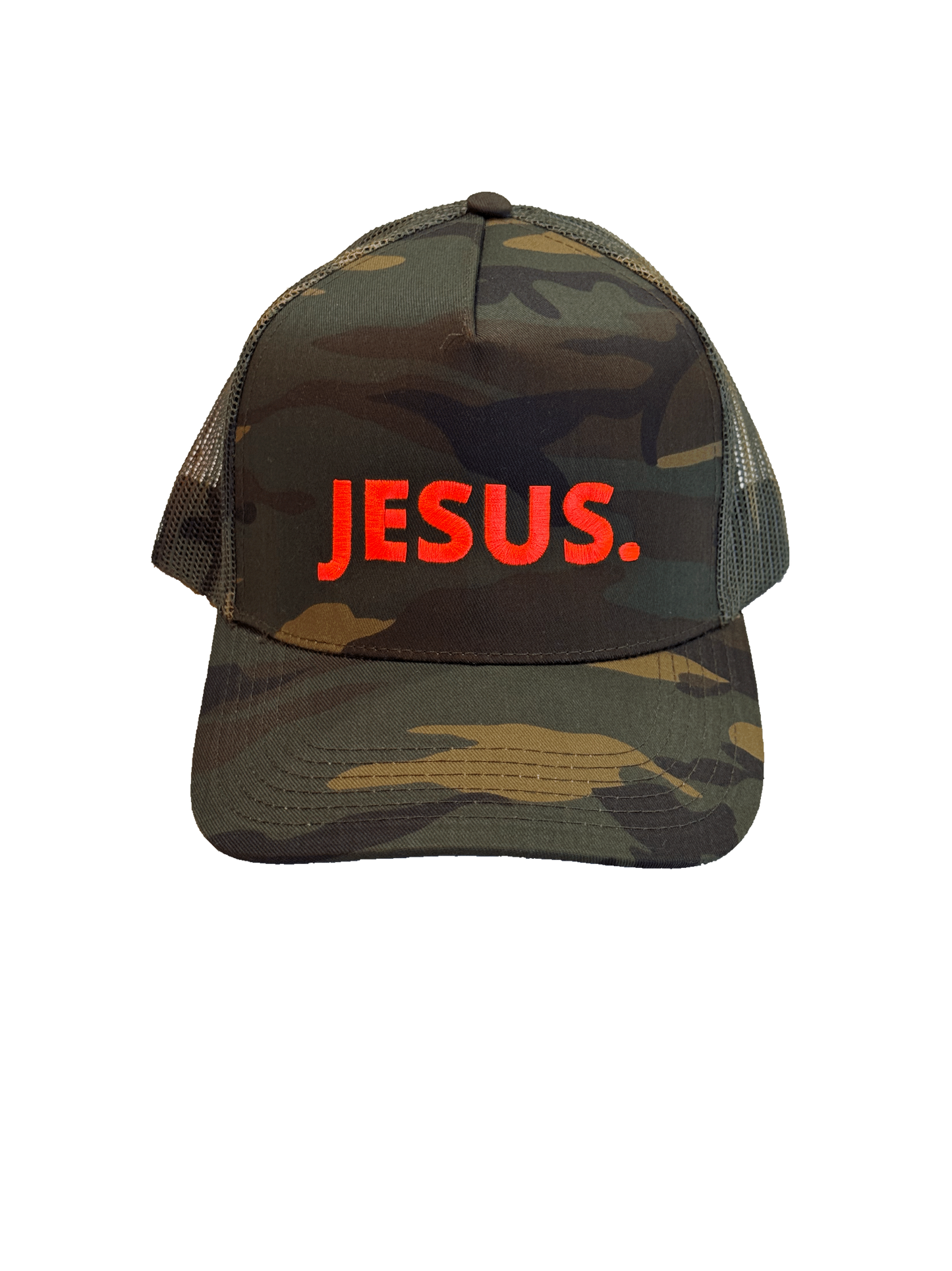 Jesus. Camo & Hunter Orange